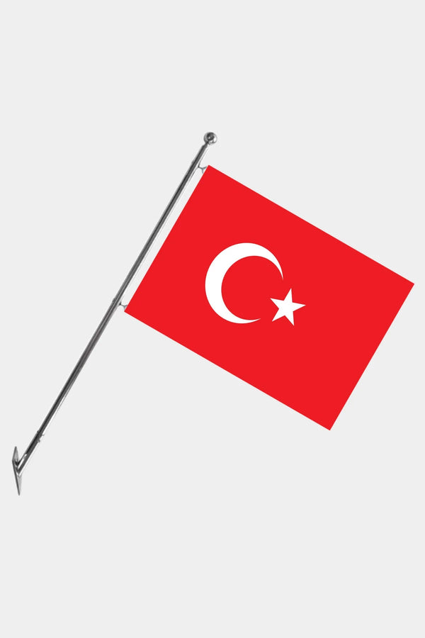 Teleskopik Türk Bayrağı Seti