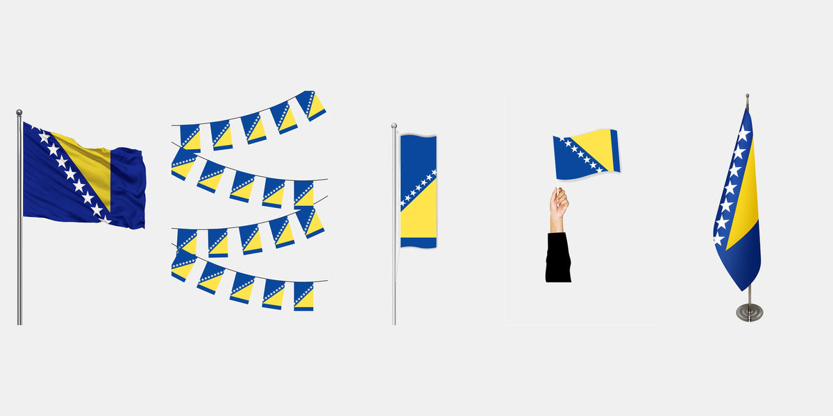 Bosna-Hersek Bayrakları