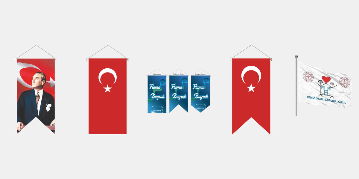 Direk Flaması ve Okul Bayrağı