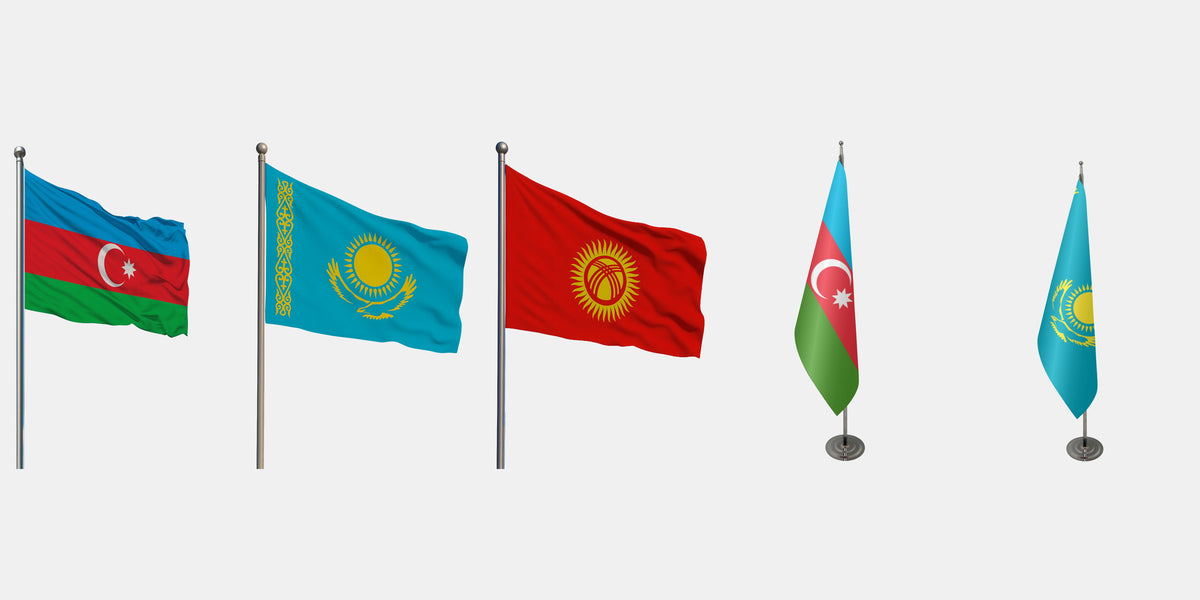 Türk Cumhuriyetleri Bayrakları
