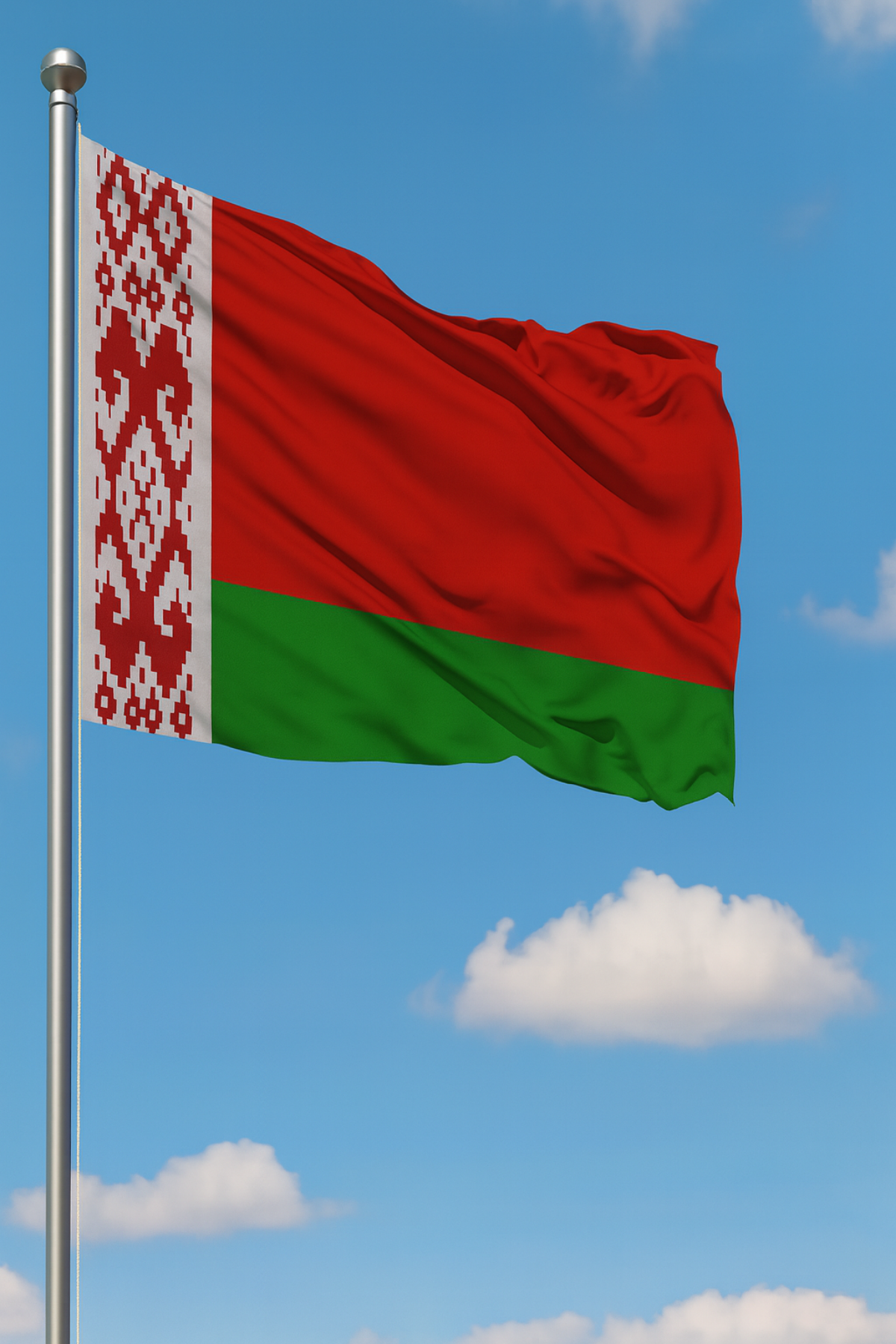 Belarus Bayrağı detay görünümü