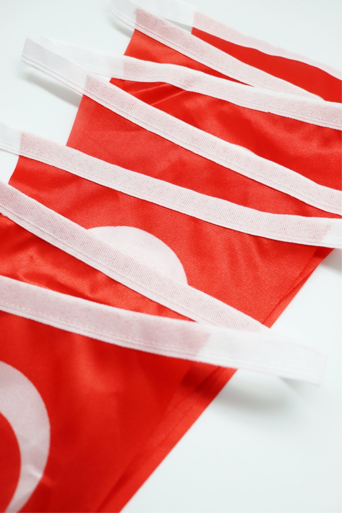 Botsvana Üçgen Süsleme Bayrak detay görünümü