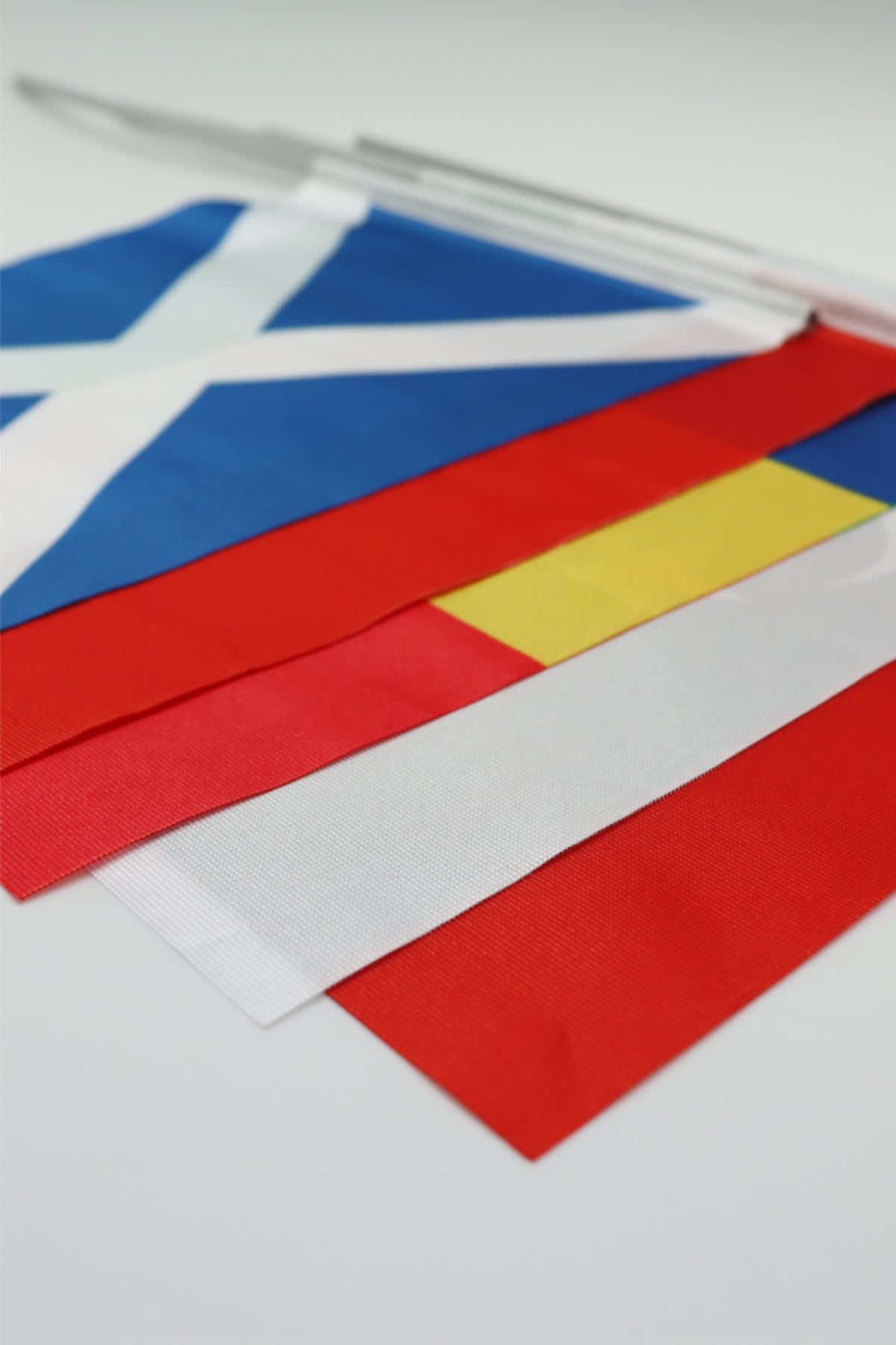 Ekvador El Bayrağı yakın çekim
