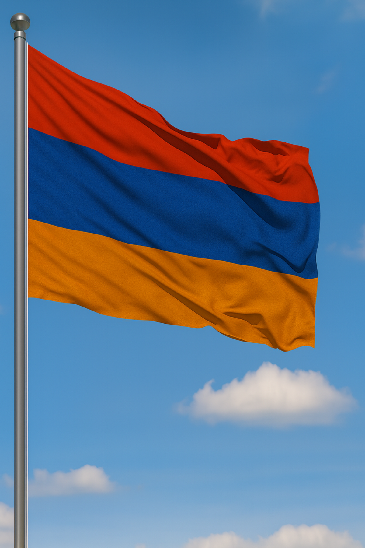 Ermenistan Bayrağı detay görünümü