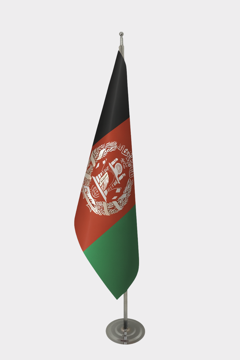 Eski Afganistan Makam Bayrağı Seti