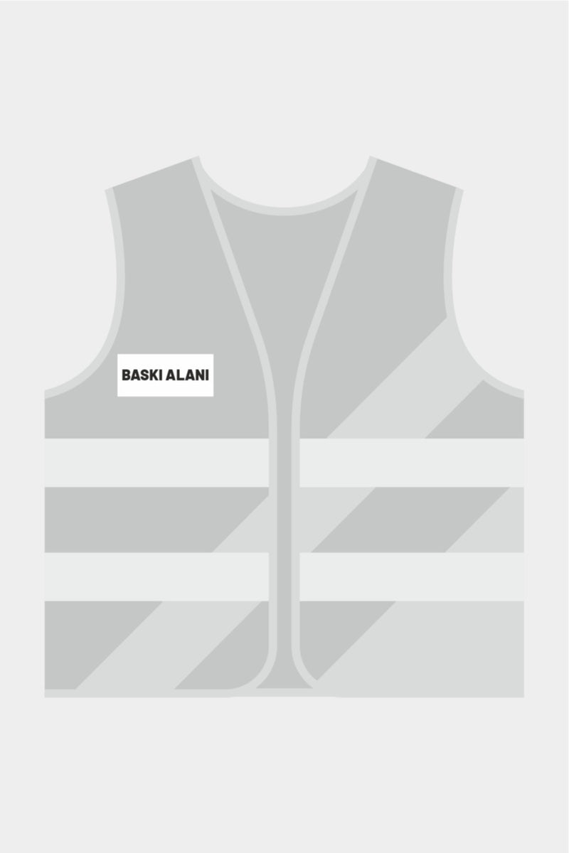 Gri Uyarı Yeleği