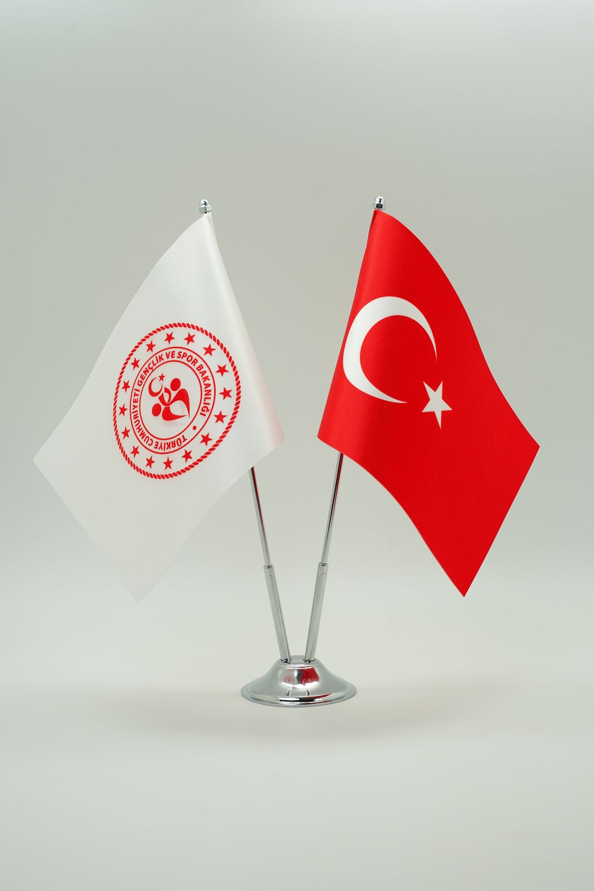 İkili Masa Bayrağı kurulum görünümü