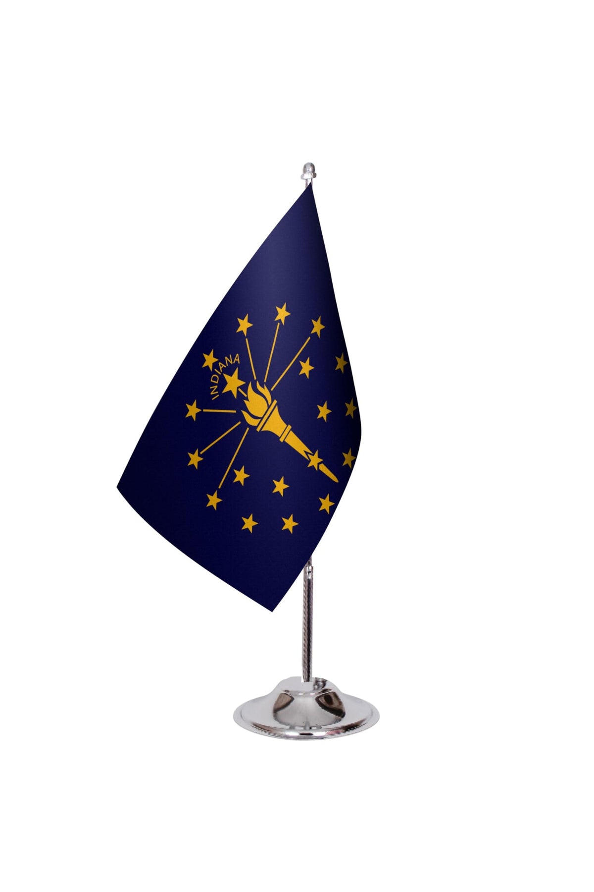 Indiana Eyalet Masa Bayrağı kullanım örneği