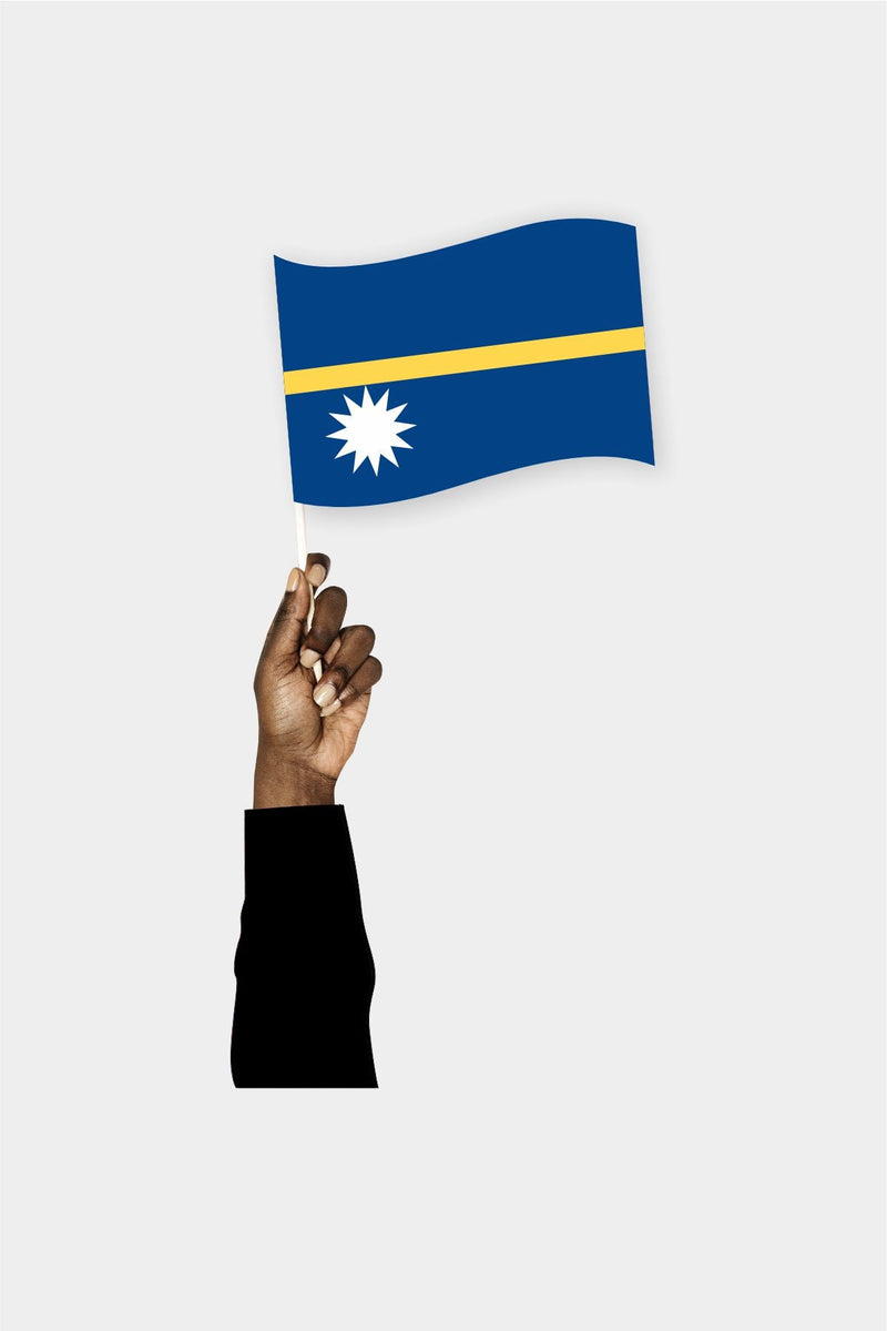 Nauru El Bayrağı