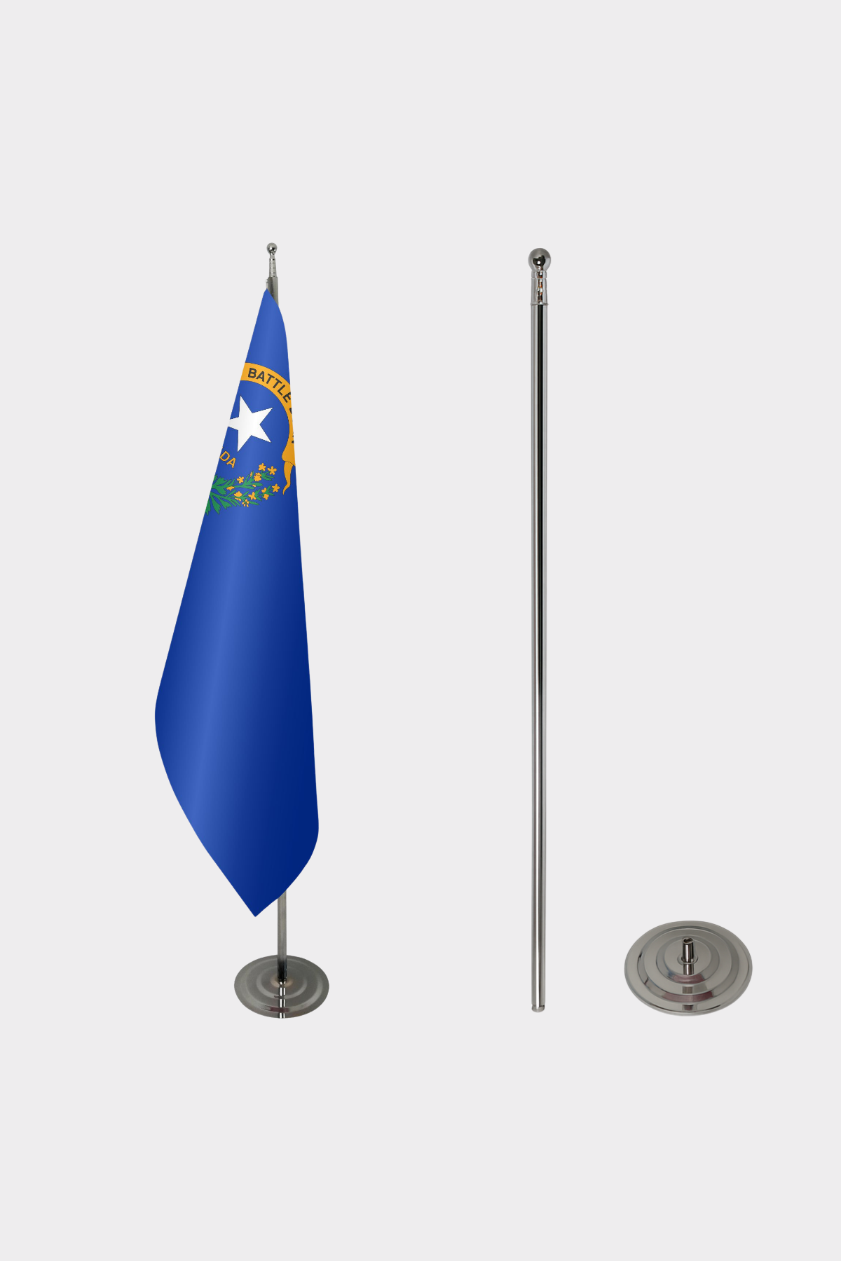 Nevada Makam Bayrağı Seti yakın çekim