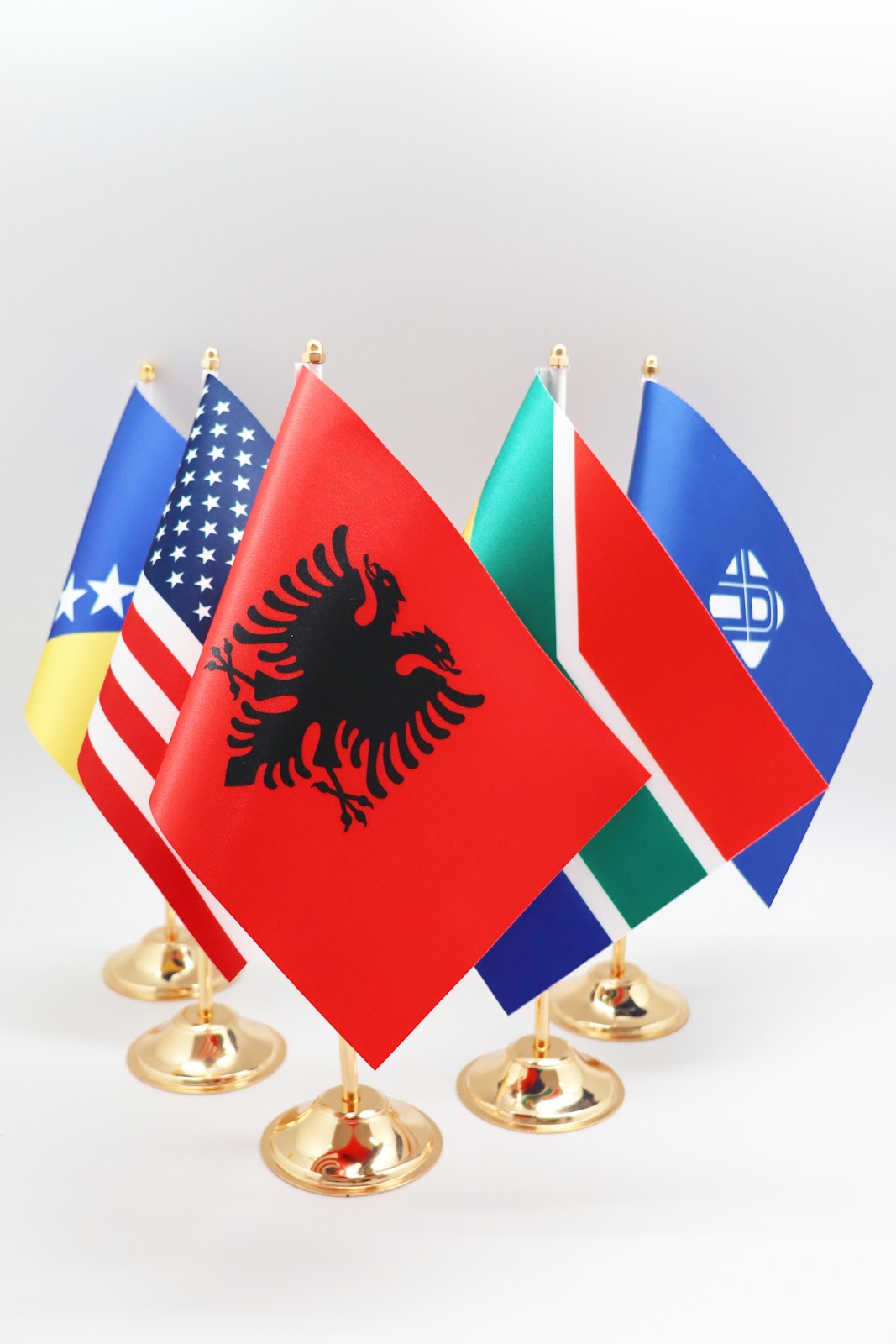 Norveç Masa Bayrağı üst kısım detayı
