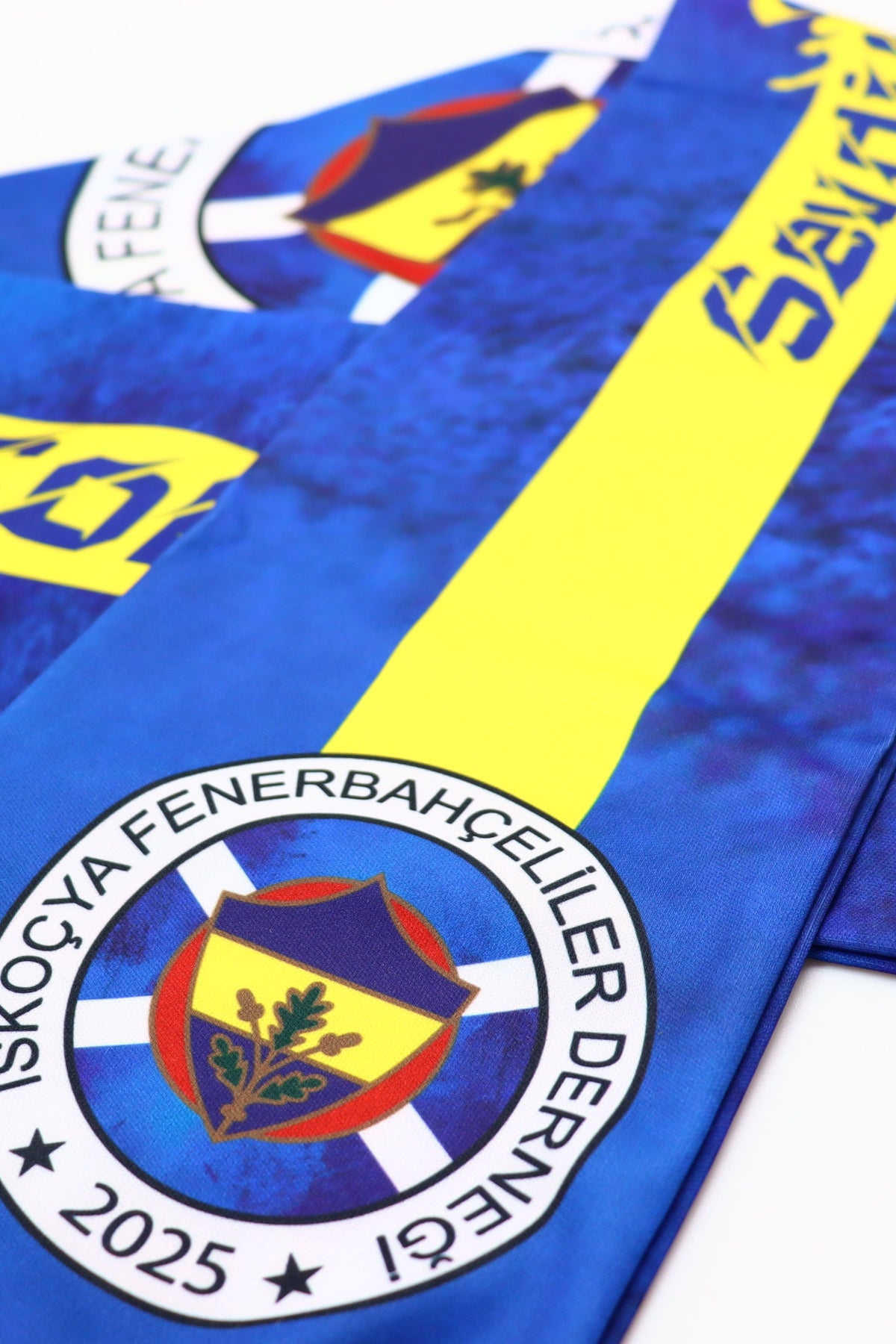 Özel Baskılı Atkı malzeme detayı