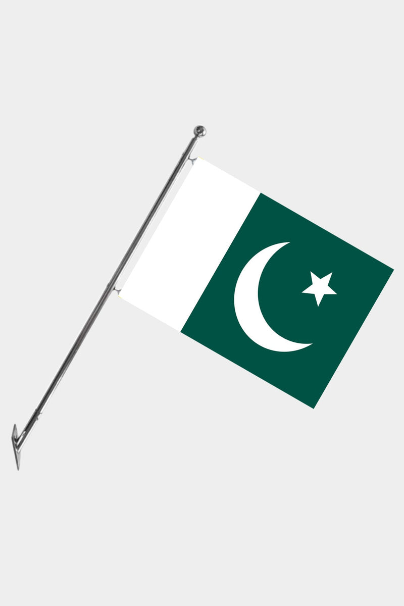 Pakistan Teleskopik Duvar Bayrağı Seti