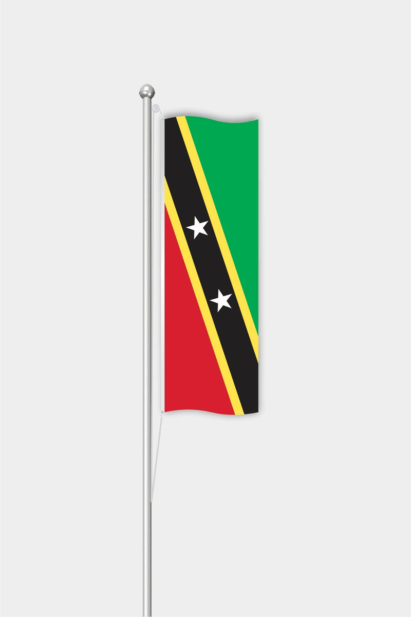 Saint Kitts ve Nevis Dikey Bayrağı