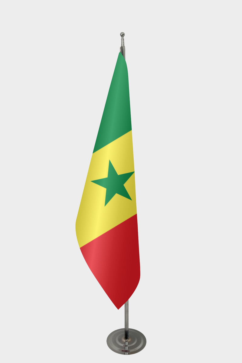 Senegal Makam Bayrağı Seti