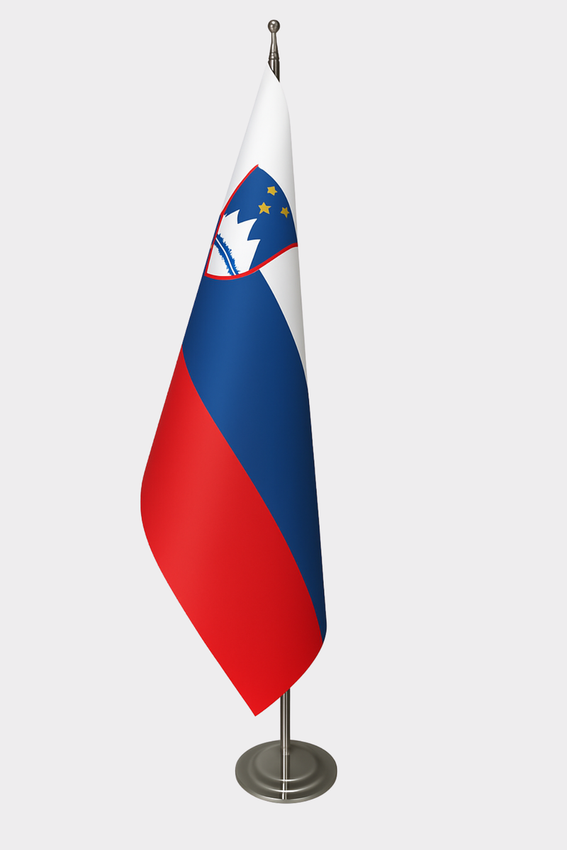 Slovenya Makam Bayrağı Seti