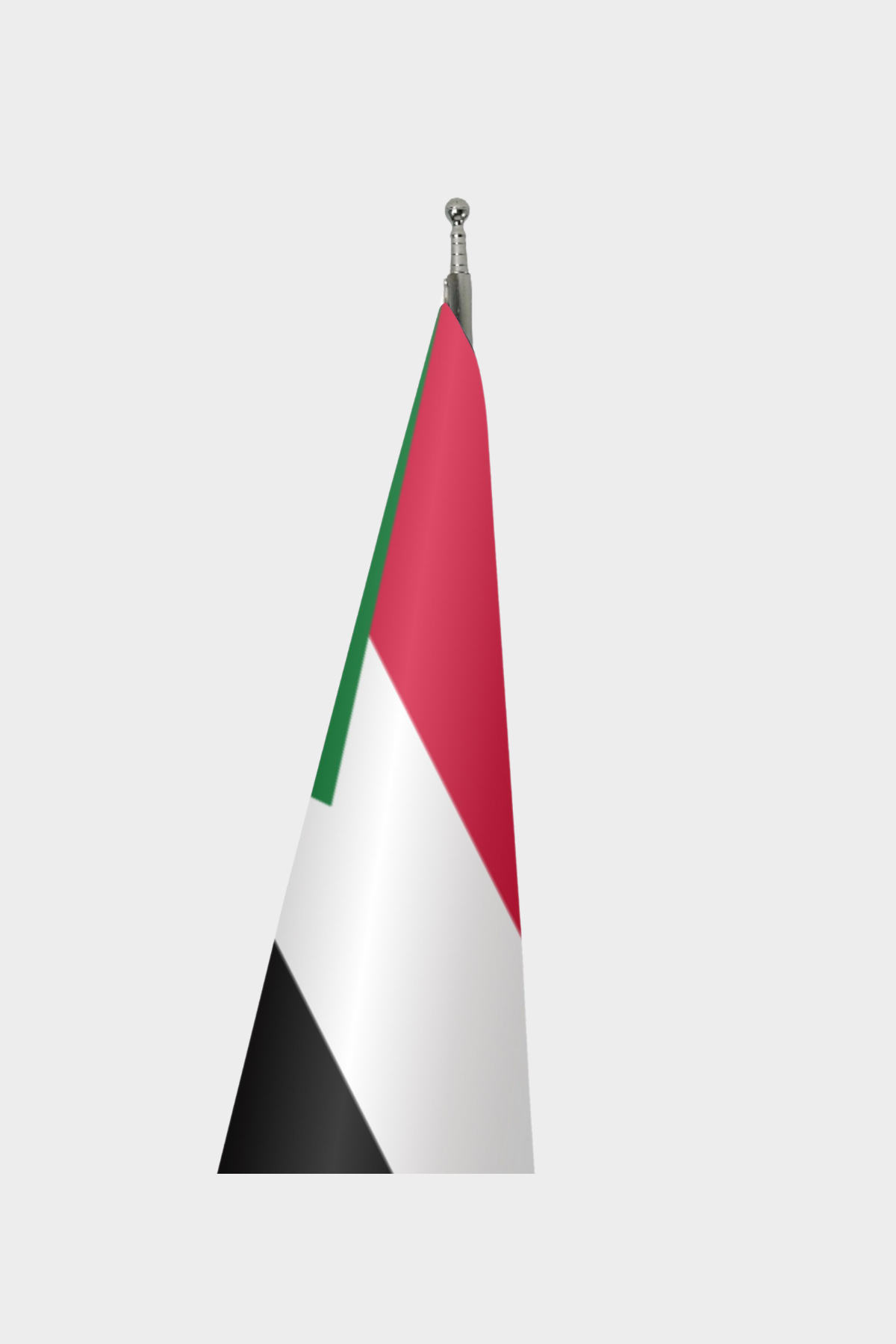 Sudan Makam Bayrağı Seti detay görünümü