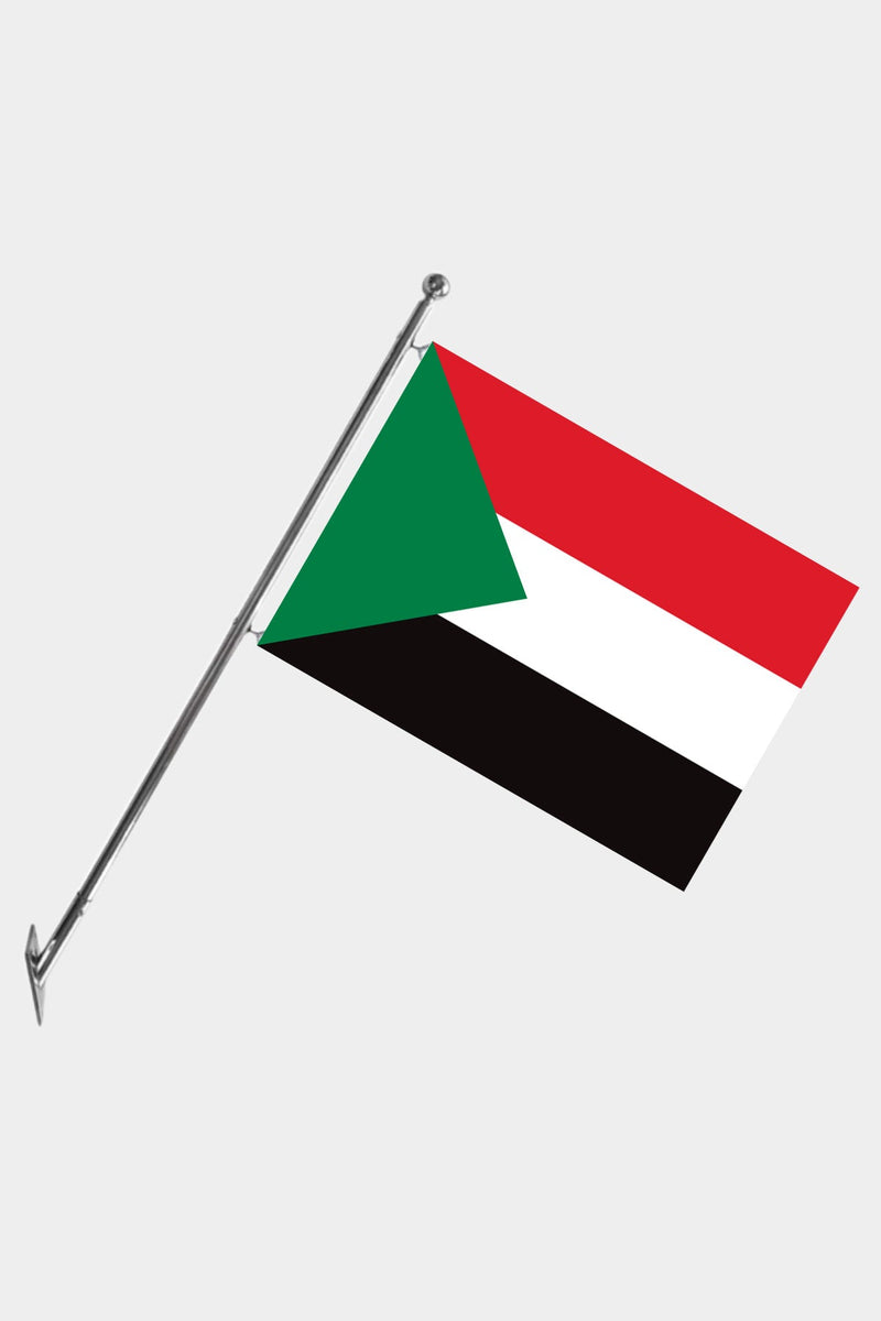 Sudan Teleskopik Duvar Bayrağı Seti