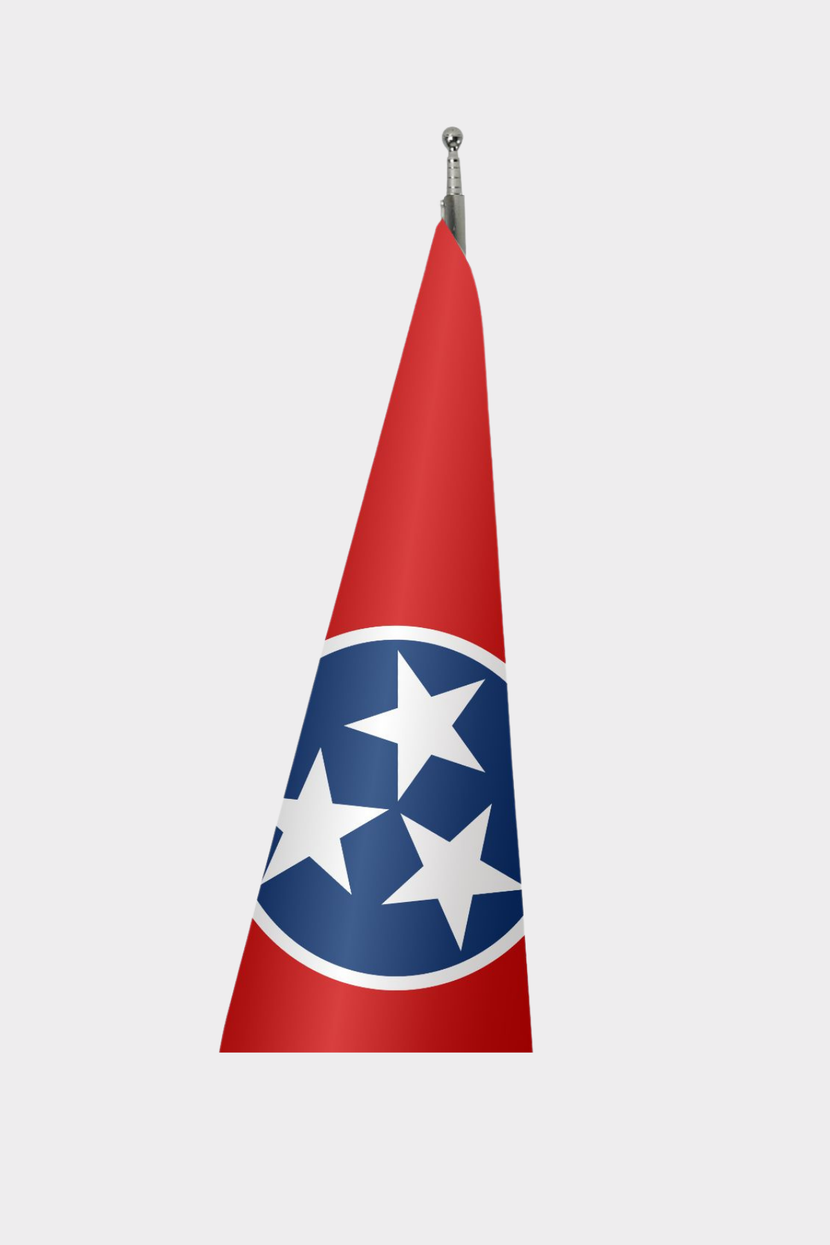 Tennessee Makam Bayrağı Seti detay görünümü
