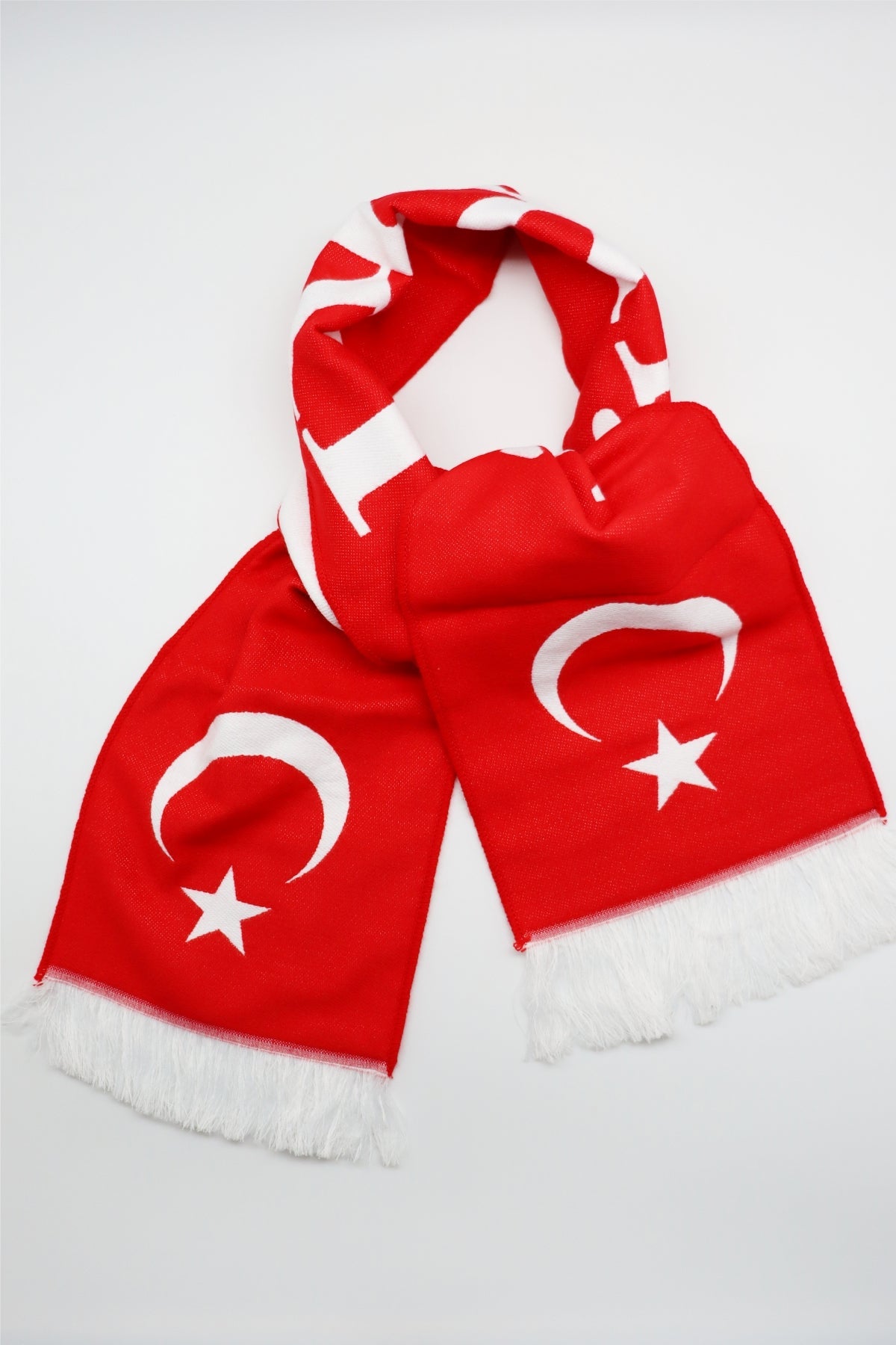Türkiye Yazılı Saçaklı Dokuma Atkı yakın çekim
