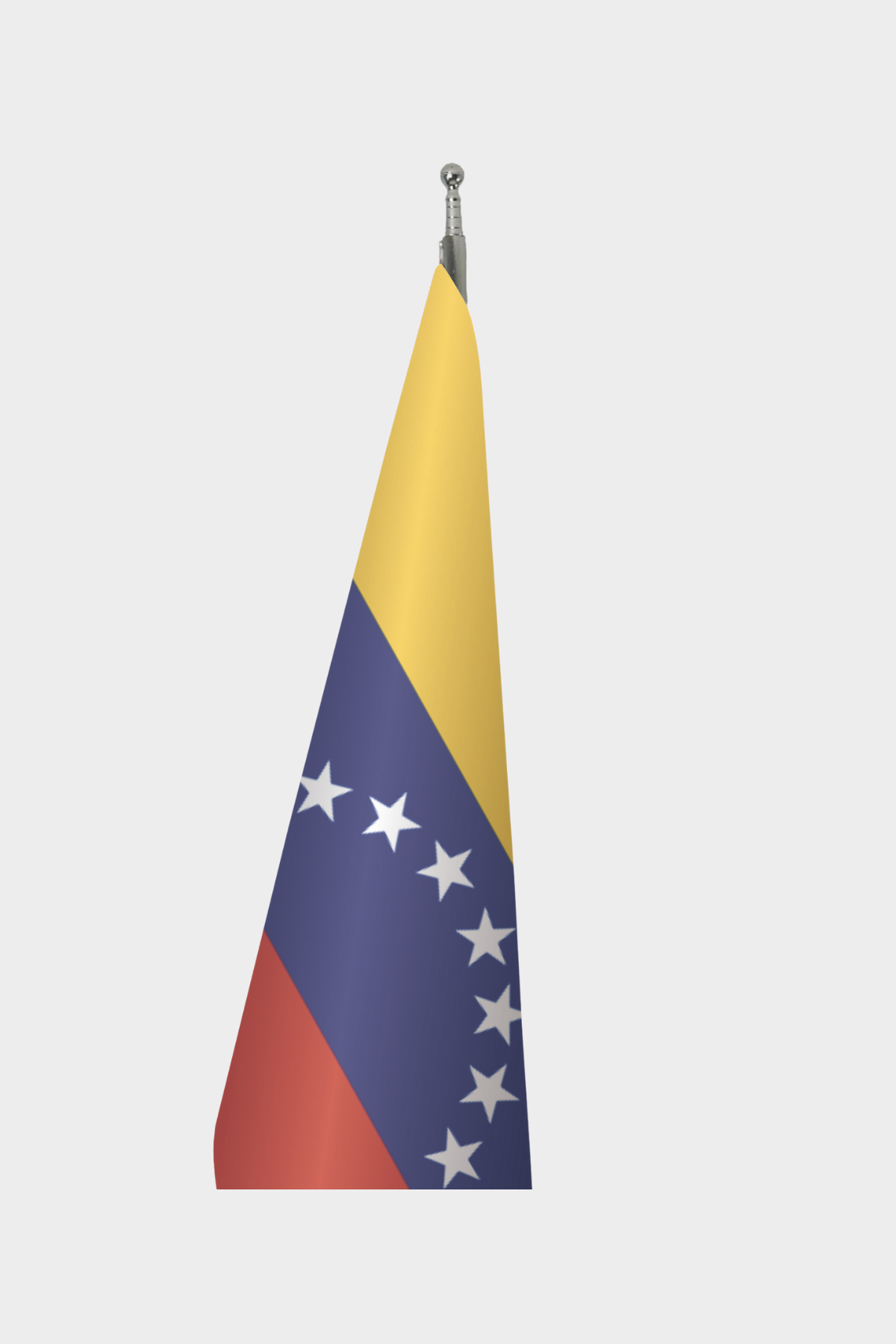 Venezuela Makam Bayrağı Seti detay görünümü