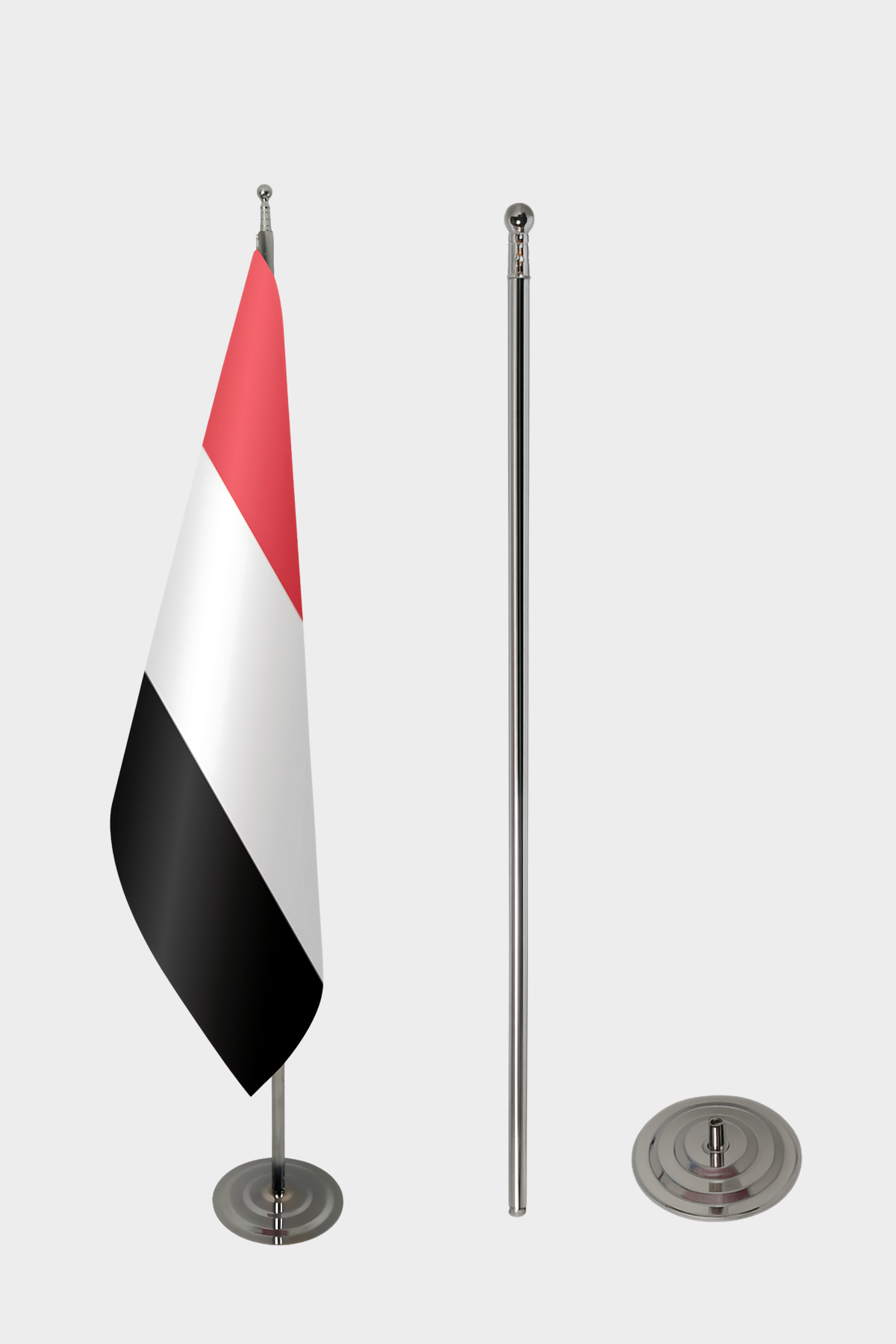 Yemen Makam Bayrağı Seti yakın çekim