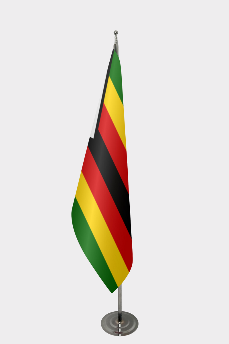 Zimbabve Makam Bayrağı Seti