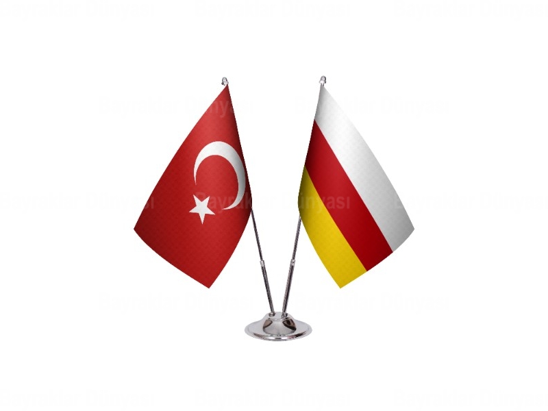 Güney Osetya İkili Masa Bayrağı