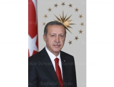 Recep Tayyip Erdoğan Posteri 200x300cm Raşel Kumaş