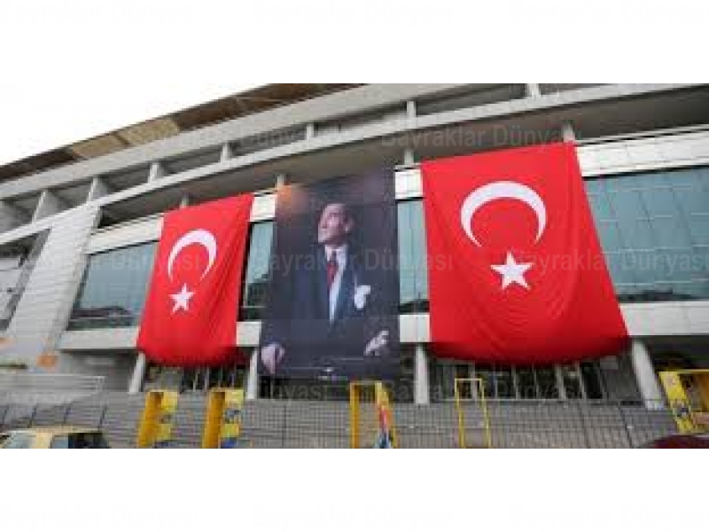 Meral Akşener Posteri 300x450cm Raşel Kumaş