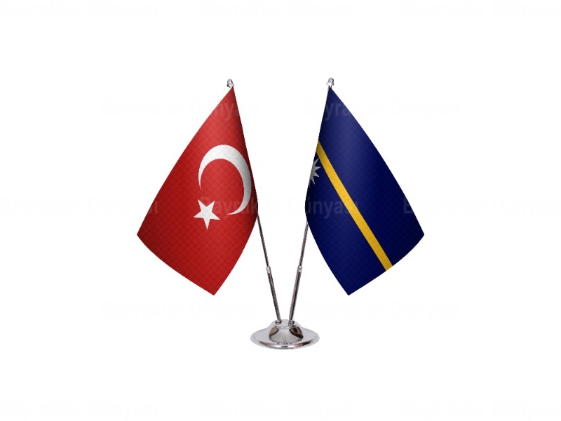 Nauru İkili Masa Bayrağı