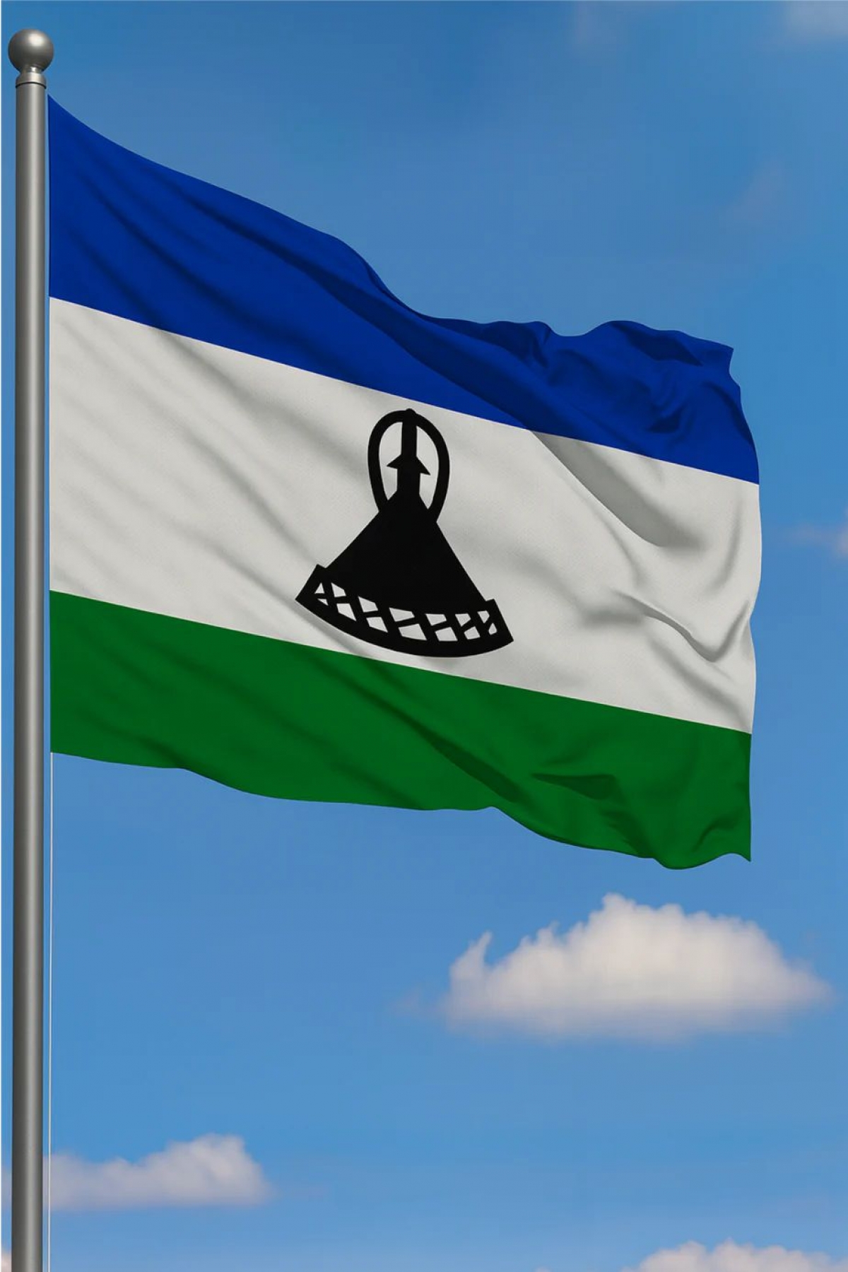 Lesotho Bayrağı