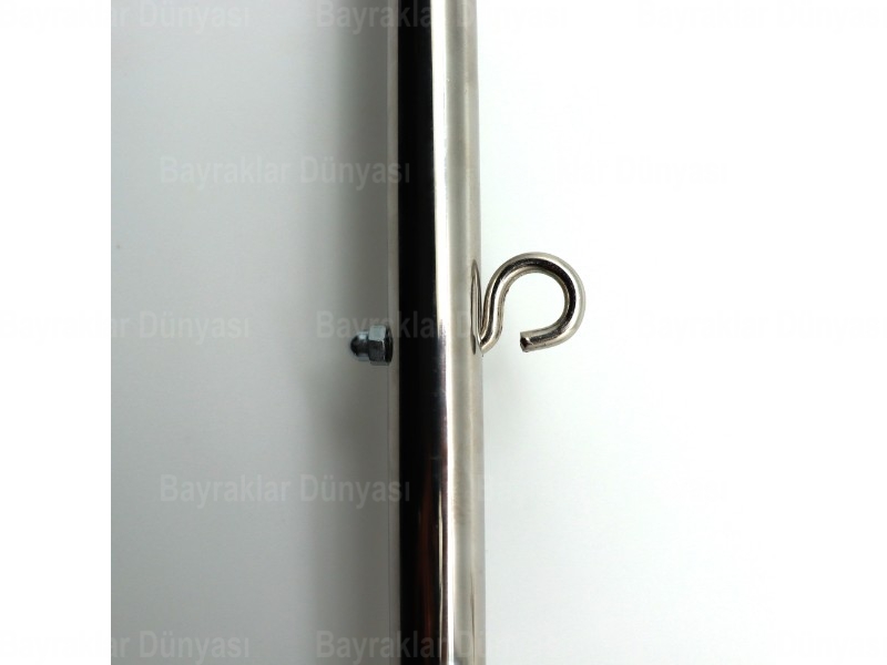  150cm Krom Metal Duvar Tipi Teleskopik Direk