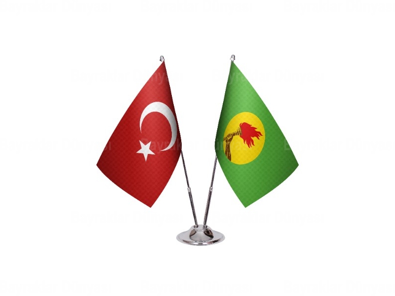 Zaire İkili Masa Bayrağı