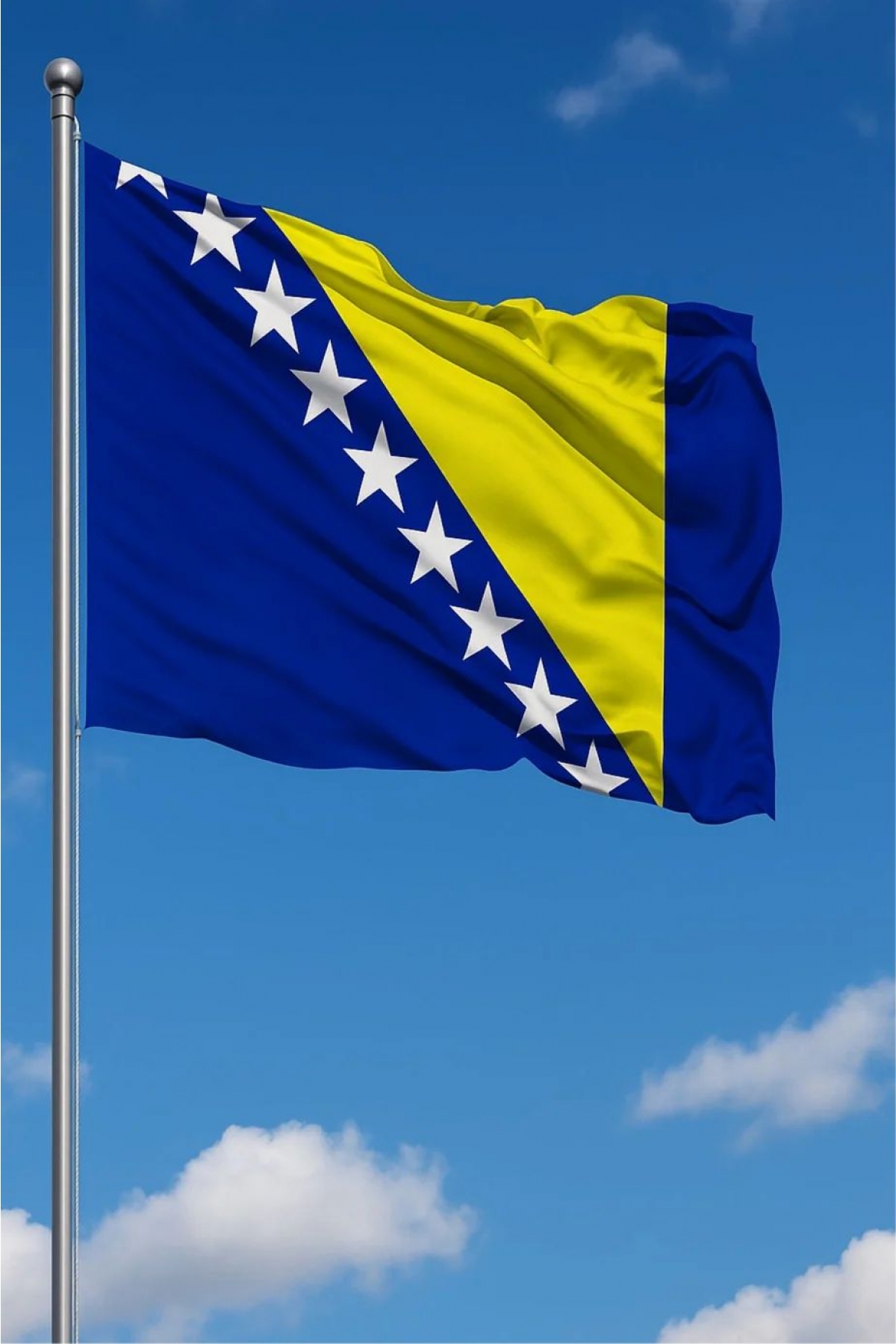 Bosna Hersek Bayrağı 70x105cm