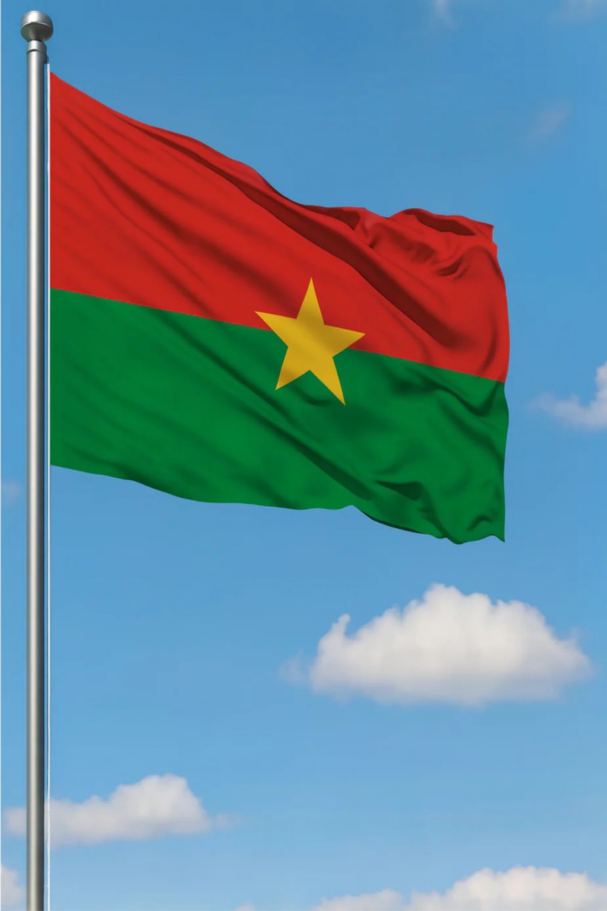 Burkina Faso Bayrağı 70x105cm
