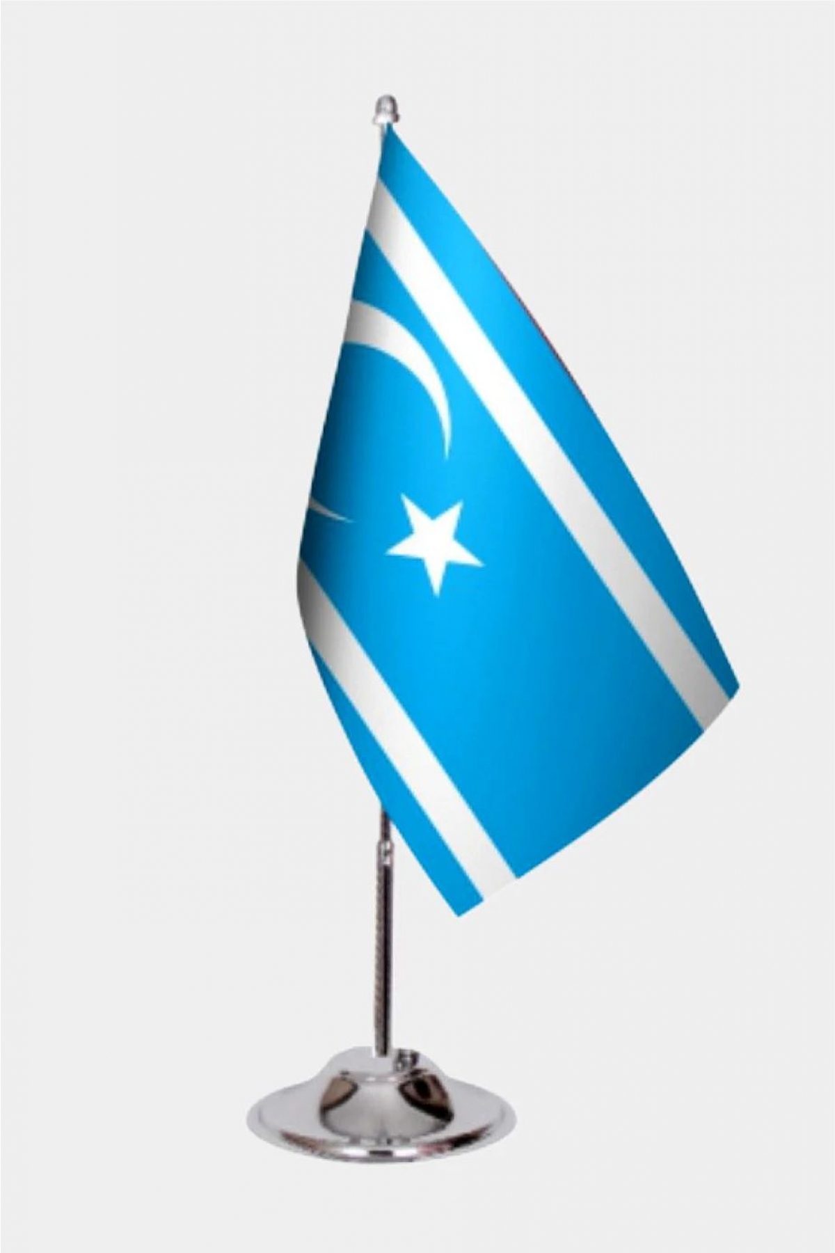 Irak Türkmenleri Tekli Masa Bayrağı