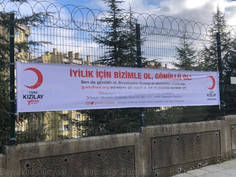 100x100cm Branda Afiş