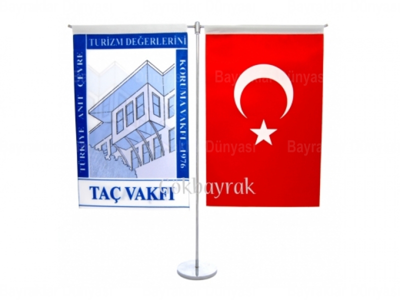  Logolu T Masa Bayrak