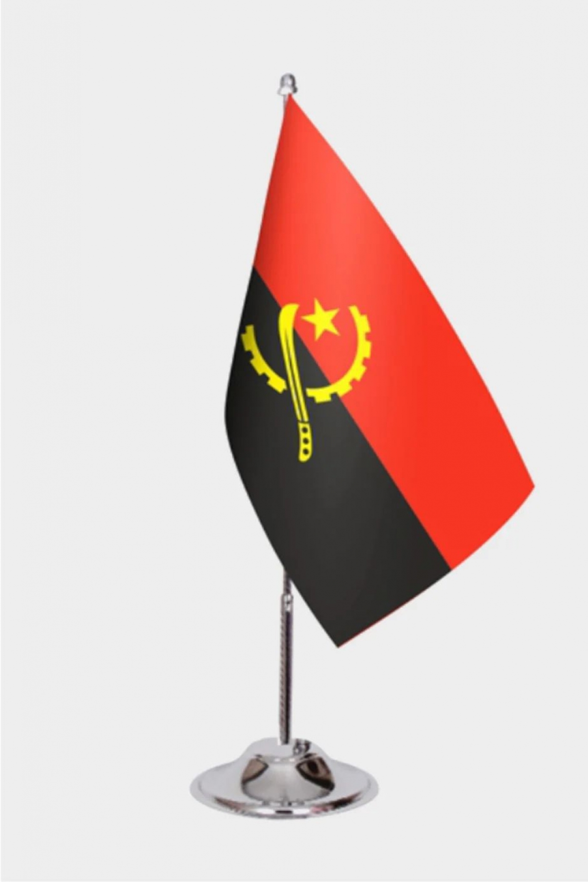 Angola Tekli Masa Bayrağı 