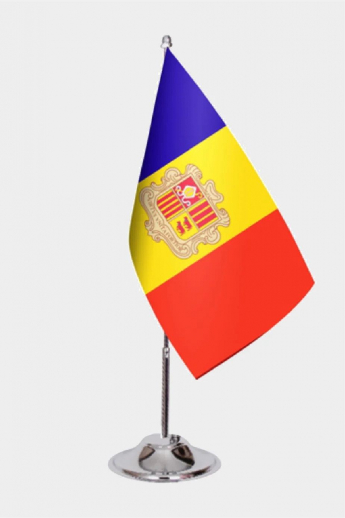 Andorra Tekli Masa Bayrağı 