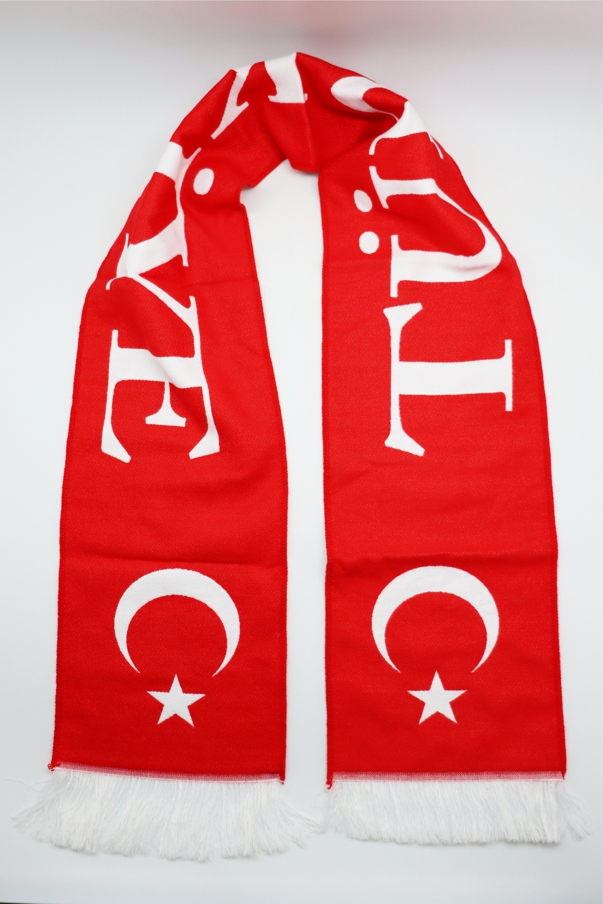 Türk Bayraklı Dokuma Atkı