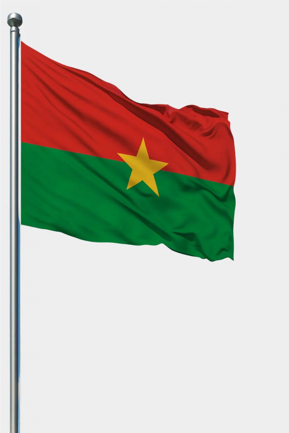 50X75 Burkina Faso Gönder Bayrağı