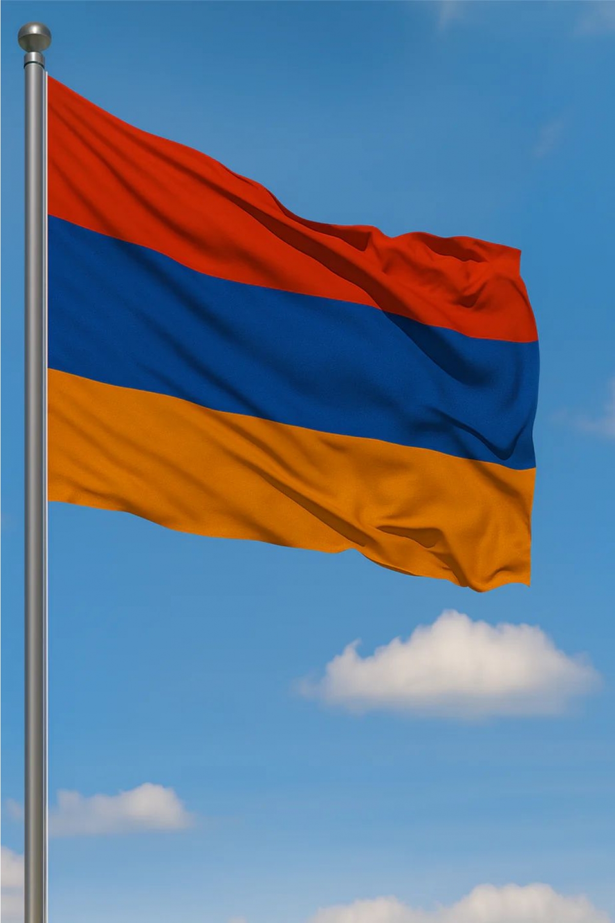 50x75 Ermenistan Gönder Bayrağı