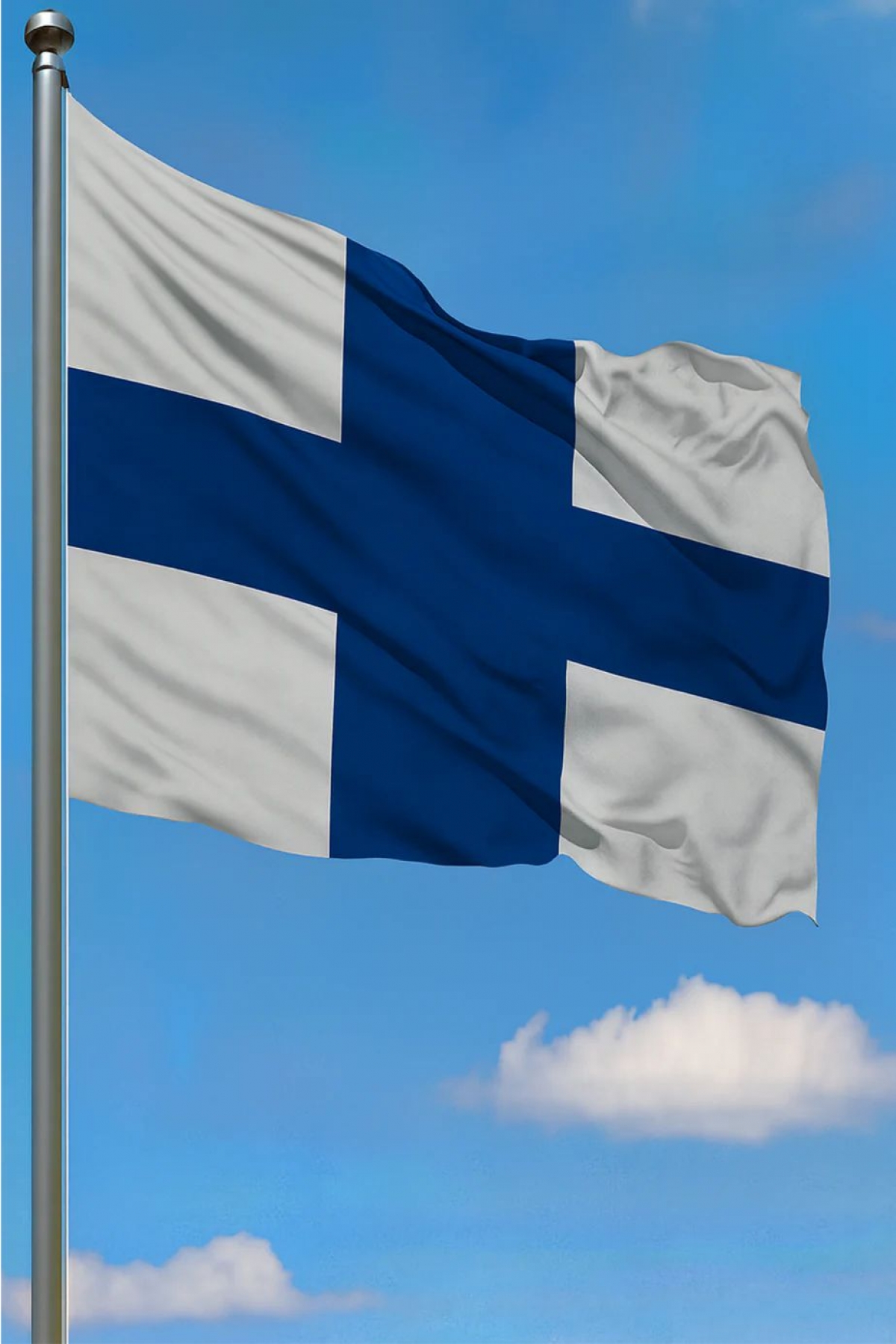 50x75 Finlandiya Gönder Bayrağı