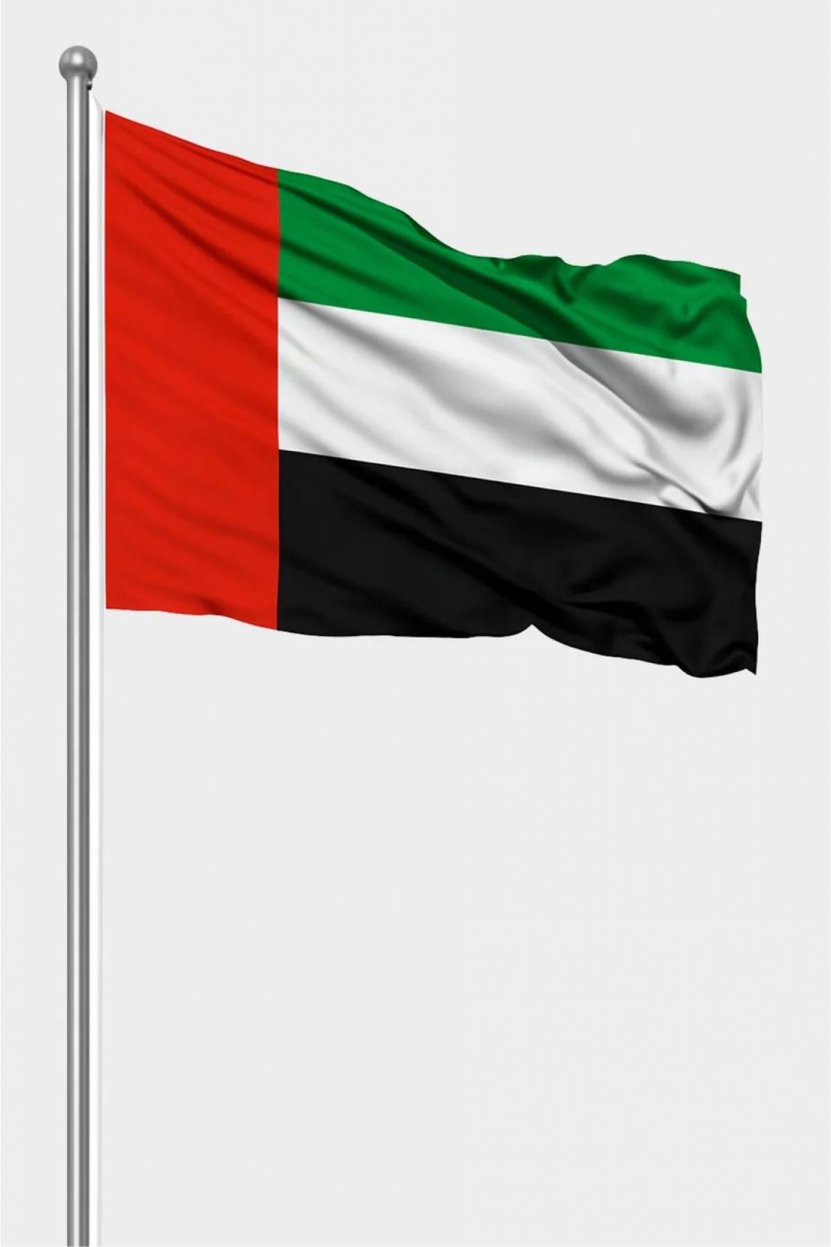 50x75 Birleşik Arap Emirlikleri Gönder Bayrağı