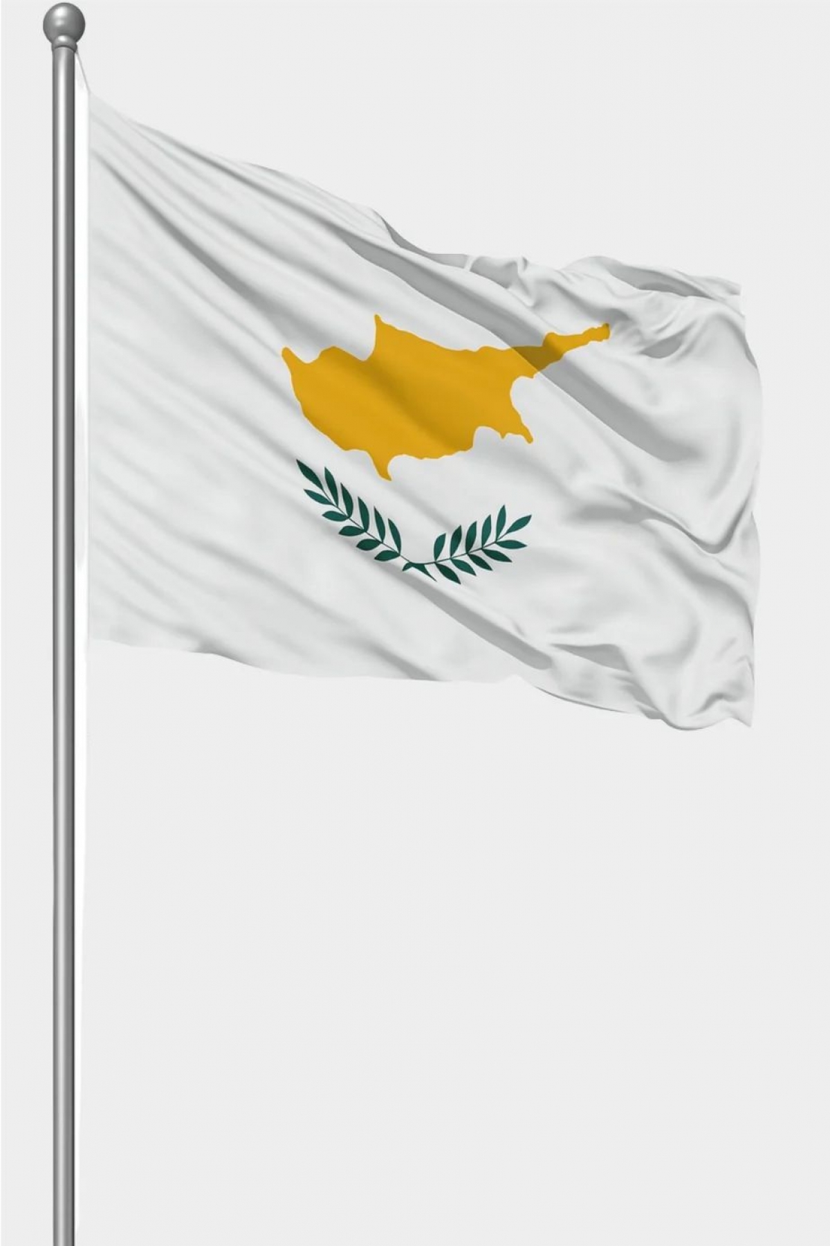 50x75 Güney Kıbrıs Gönder Bayrağı