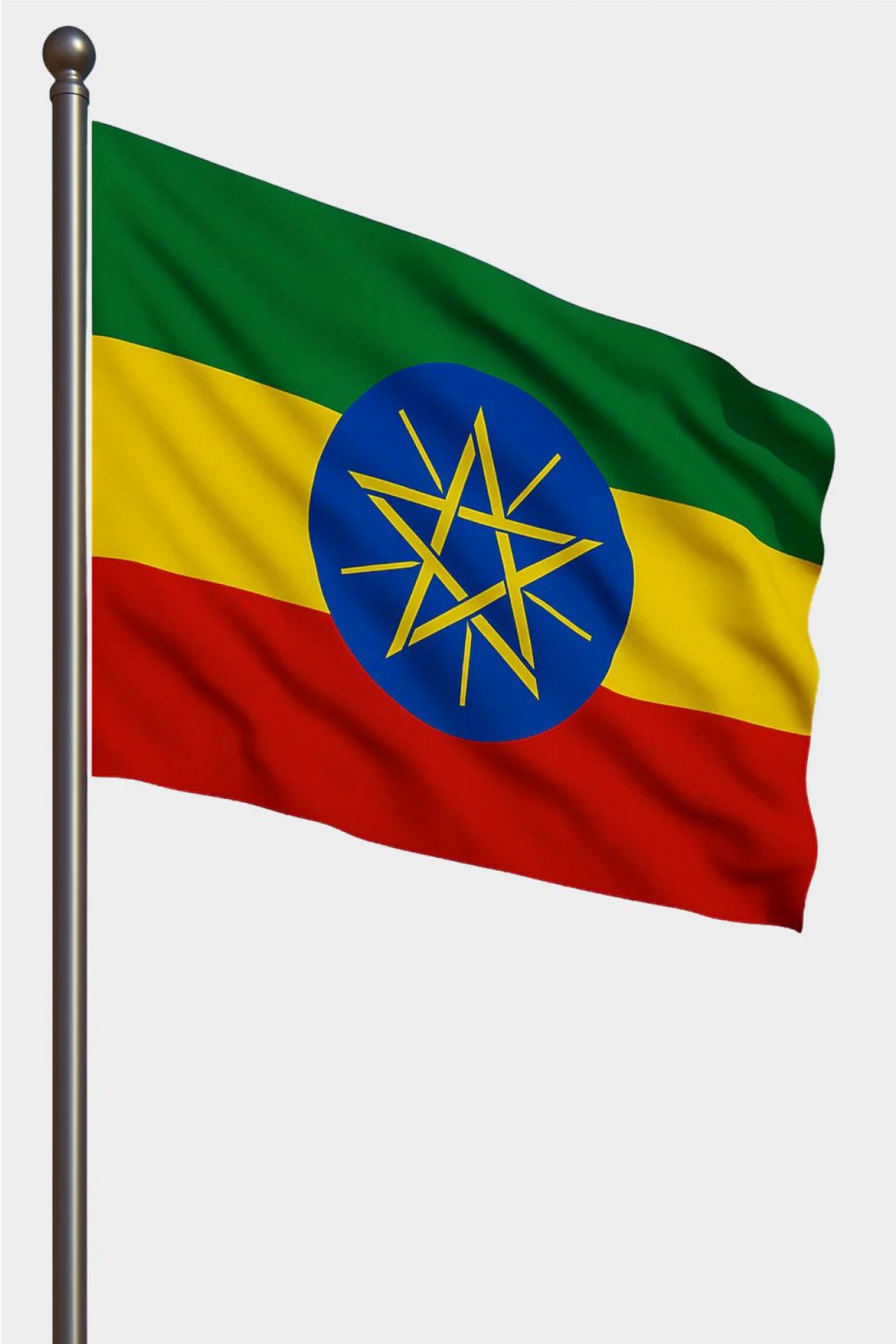 50x75 Etiyopya Gönder Bayrağı