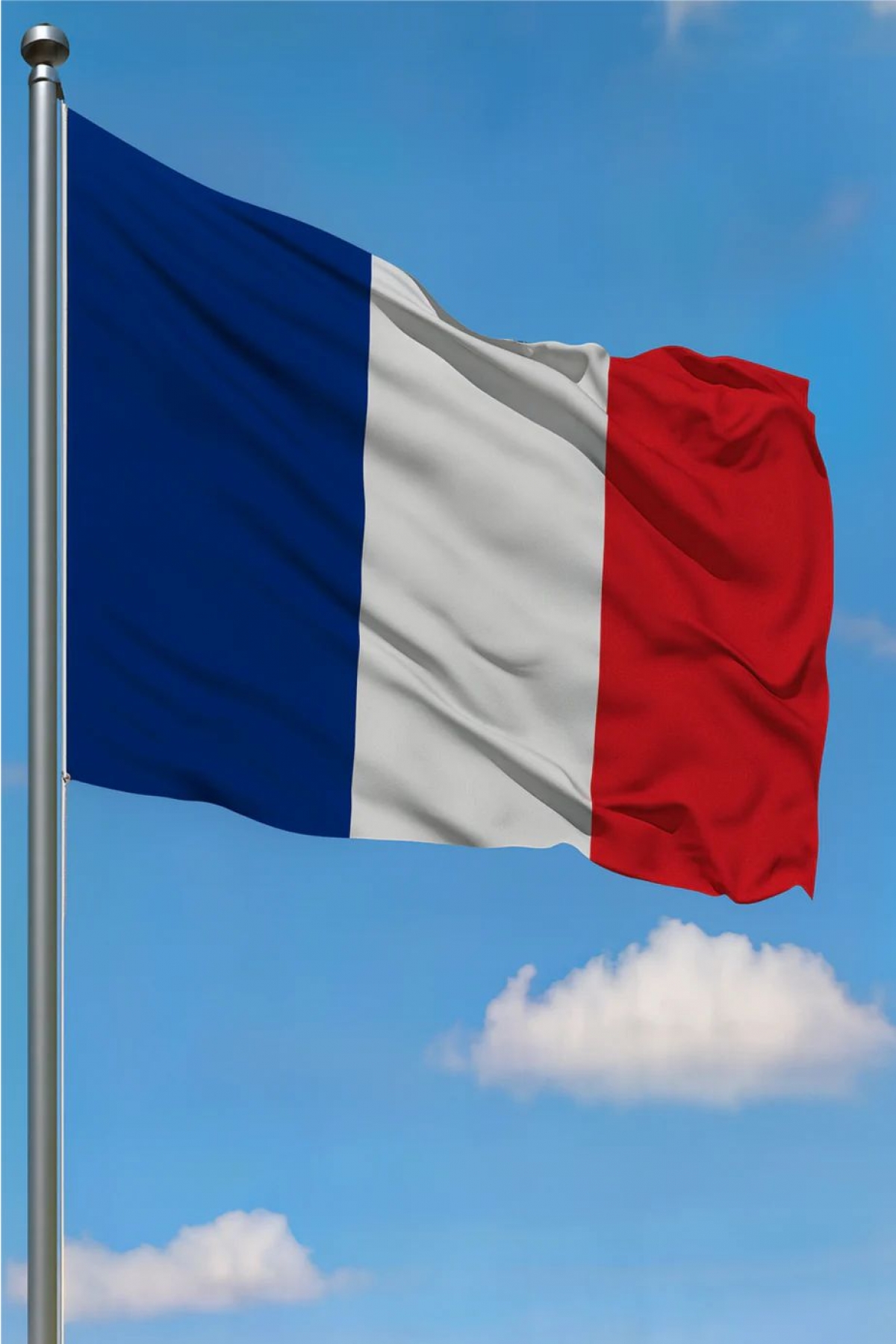 50x75 Fransa Gönder Bayrağı