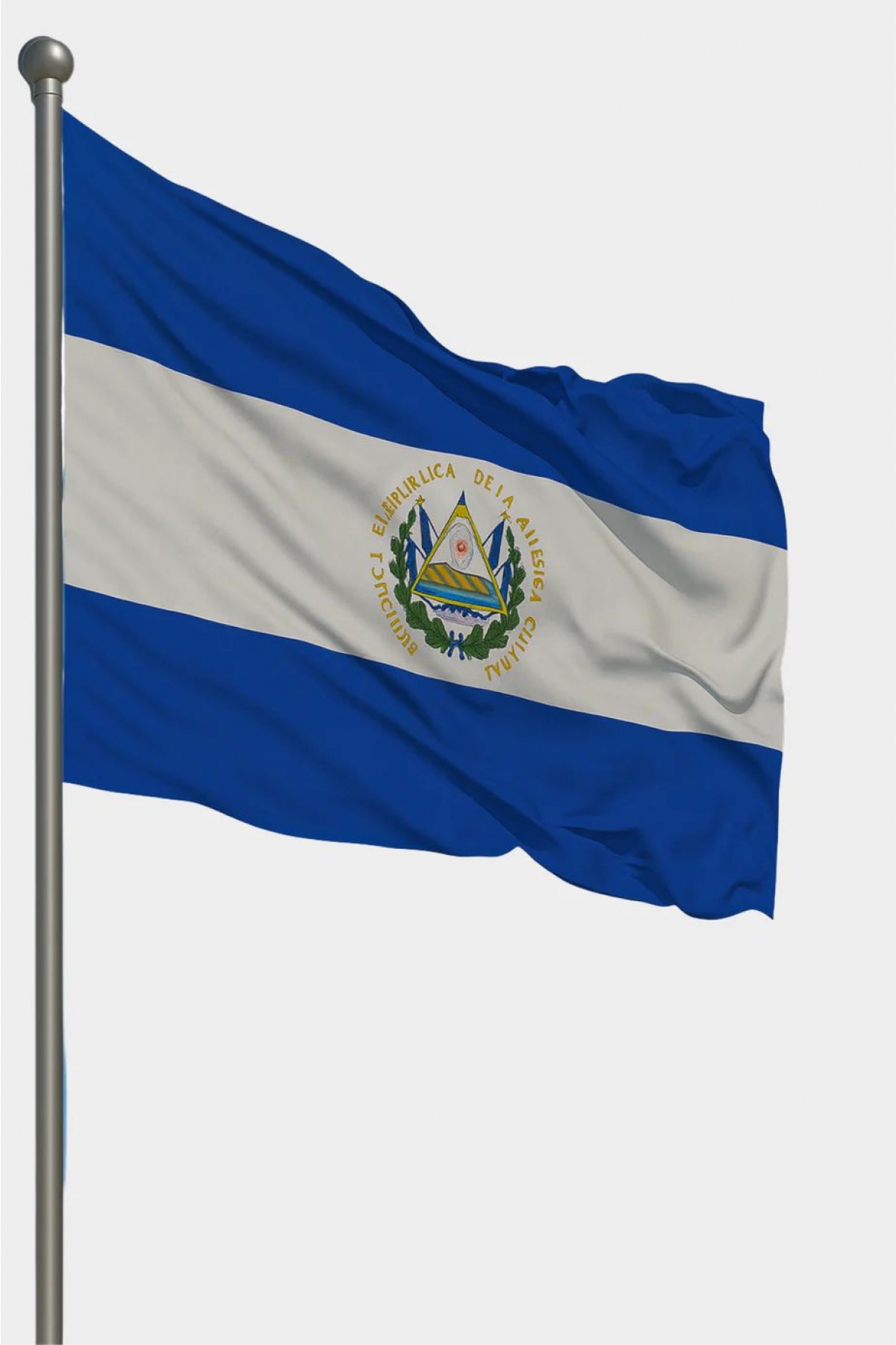 50x75 El Salvador Gönder Bayrağı